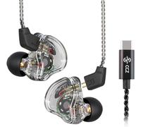 Yinyoo CCZ Melody Écouteurs Intra-Auriculaires USB C Ecouteurs Filaires Type C Ultra-léger IEM 1DD + 1BA Compatibles avec Samsung S23/S22/S21/S20/Huawei P50/P40/P30 Pro/P30/Google Pixel