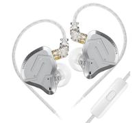 Yinyoo Écouteurs filaires KZ ZSN Pro 2 IEM, écouteurs Intra-Auriculaires HiFi KZ avec Pilotes Hybrides 1ba 1dd, écouteurs Intra-Auriculaires Haute fidélité avec câble Anti-nœuds pour Les Jeux