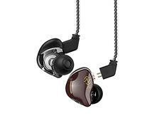 Yinyoo Écouteurs Intra-Auriculaires CCZ en Grains de café - Écouteurs filaires avec Pilote Dynamique 1DD - Son HiFi et Basses - pour Musiciens, scène, Batteur, église