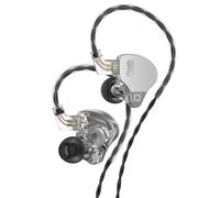 YINYOO KBEAR Écouteurs filaires Flash pour jeu, écouteurs intra-auriculaires à brancher 3,5 mm, moniteurs intra-auriculaires hybrides 1DD 1BA, écouteurs IEM avec câble anti-nœuds pour ordinateur