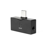 Yinyoo KBEAR Luma TC06 Amplificateur pour Écouteurs, Mini Ampli DAC Portable, Sortie USB C vers 3.5mm/4.4mm Équilibrée, Haute Résolution 32bit/384kHz, Ampli HiFi pour Smartphone/PC (Noir)