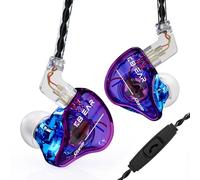 Yinyoo KBEAR Storm Écouteurs Intra-Auriculaires Professionnels pour chanteurs batteurs Musiciens, écouteurs filaires personnalisés dans Les IEM, câble plaqué Argent OFC détachable Haute résolution