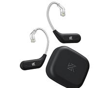 Yinyoo KZ AZ09 Module Bluetooth 5.4 pour Écouteurs 2 Pin Crochet auriculaire Câble Adaptateur Bluetooth 5.4 pour IEM KZ ZSN/ZSN Pro/ZSN PRO-X/ZS10 PRO/ZS10 Pro X/EDX PRO/AS16/AS16 Pro(Cpins, Noir)