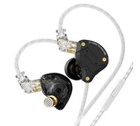 Yinyoo KZ ZS10 Pro Écouteurs Gaming Filaires Ecouteurs Intra-Auriculaires Hybrides 4B 1DD IEM HiFi avec Micro Câble OFC Détachable 2 Pins Jack 3,5mm pour Chanteurs