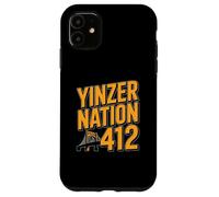 Yinzer Nation 412 Pittsburgh Steel City Pennsylvania Pride Coque pour iPhone 11