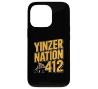 Yinzer Nation 412 Pittsburgh Steel City Pennsylvania Pride Coque pour iPhone 13 Pro