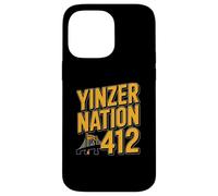 Yinzer Nation 412 Pittsburgh Steel City Pennsylvania Pride Coque pour iPhone 14 Pro Max