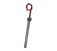 YINZHD 1/2 "3/4 1 élément chauffant à cartouche 16mm 20mm diamètre du tube 220V élément chauffant cylindrique 0.3KW/1KW/1.5KW/2KW chauffage tubulaire(DN20 1Kw L200mm)
