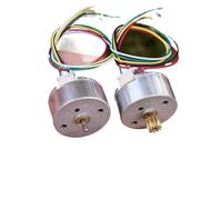 YINZHD 1 moteur sans balais ultra-fin 2412 DC 12 V 5 800 tr/min, faible bruit, carte d'entraînement intégrée, rotor extérieur, contrôle de vitesse CW CCW PWM(Model A)