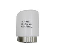 YINZHD Actionneur Thermique électrique 220v 24v, Moteur d'entraînement thermoélectrique, normalement Ouvert et fermé for collecteur de Chauffage par Le Sol(5piece 230v nc)