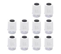 YINZHD Actionneur Thermique électrique 24V normalement Ouvert, 1/5/10 pièces, NO M30 x 1.5mm, for Chauffage par Le Sol, radiateur TRV(10 Pieces 24V NO)