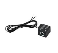YINZHD Bobine d'électrovanne avec LED, DC12V DC24V AC110V AC220V, for modèles 2V025 3V210 4V210 4V220 4V310 4V410(Wire Coil 110,DC12V)
