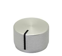 YINZHD Bouton de potentiomètre Commande électronique Rotatif en Aluminium for Arbre 6 mm diamètre, Bouton contrôle du Volume 30 x 18 (diamètre Hauteur)(1)