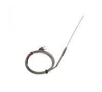 YINZHD Capteur de thermocouple blindé K WRNK-191, sonde flexible et pliable, diamètre 1/1,5/2/3/4 mm, longueur 50-500 mm, 0-1100 degrés(Probe dia. 1.5mm,Cable length 4M,Probe L 50mm)