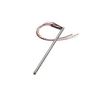 YINZHD Cartouche chauffante en acier inoxydable 304, sortie latérale, 8 x 50-250 mm, 220 V, 120-600 W, avec fil de terre (lot de 2).(350W 8x150mm)