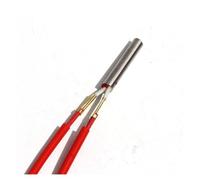 YINZHD Cartouches chauffantes 150 W-180 W, 10 mm x 62 mm/65 mm/68 mm/70 mm/75 mm, 220 V/110 V/380 V, 201SUS, lot de 10 pièces(220V,160W 10x65mm)