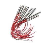 YINZHD Cartouches chauffantes 16 mm/20 mm, résistance simple, caloduc électrique 100-500 mm, lot de 2 pièces(20x100mm 220V 500W)