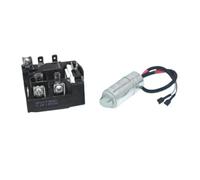 YINZHD Démarreur PTC for compresseur de réfrigérateur QPS2-C15MD3, avec condensateur 4 µF