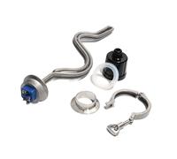 YINZHD Élément chauffant ondulé à fixation Tri-Clamp de 2 pouces, 240 V, puissance de 2,5/3,5/4,5/5,5/6,5 kW, résistance électrique en acier inoxydable SUS304(WHITE,2.5KW)