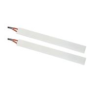 YINZHD Élément Chauffant PTC 12 V 24 220 200 x 21 5 mm, Thermostat Constant, thermistance, capteur de Chauffage électrique à air, incubateur, Coque en Aluminium(220V 200C)