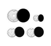 YINZHD Ensemble de 8 chapeaux de cuisinière, couronne de brûleur de cuisinière à gaz, kit d'accessoires for capuchon de flamme, compatible avec la plupart des têtes de brûleurs de cuisinière à gaz