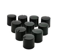 YINZHD Lot de 100 Boutons potentiomètre en Plastique for encodeur, 14 x 13 mm (D H)