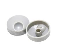 YINZHD Lot de 2 Capuchons Bouton en Plastique for potentiomètre, encodeur, Interrupteur, 32 x 14 mm, 6, for Trou d'arbre Fleur