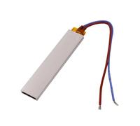 YINZHD Lot de 2 éléments Chauffants 100 x 21 5 mm, Thermostat Chauffage 220 V, Coque en Aluminium, Plaque chauffante céramique(270Degree 150W)