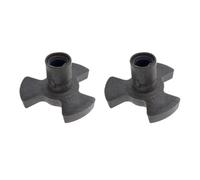 YINZHD Lot de 2 pièces de rechange for four à micro-ondes, coupleur de plateau tournant, plateau à rouleaux, support de plaque, accouplement