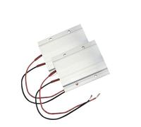 YINZHD Lot de 2 plaques chauffantes thermostatiques en céramique PTC 12 V ~ 220, Assemblage Perles Lampe LED, élément Chauffant, Station dessoudage 77 x 62 mm(220V - 100 Degrees)
