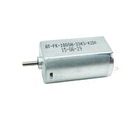 YINZHD Moteur à balais de carbone haute vitesse FK-180SH, 3 V-6 V CC, 22 000 tr/min, couple élevé, avec trous de refroidissement, engrenage en cuivre, jouet for avion, DIY, 1 pièce