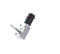 YINZHD Moteur à engrenage à vis sans fin à réduction de couple élevée, arbre long de 51 mm, 5840-31ZY, CC 12 V/24 V, haute puissance, 3-100 kg/cm, réversible et autobloquant(24V 20RPM,Package E)