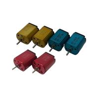 YINZHD Moteur CC micro FF-030 à balais de carbone haute vitesse, 1,5 V, 3 V, 3,7 V, 52 000 tr/min(Golden FF-030 motor)