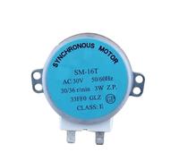 YINZHD Moteur synchrone 30 V SM-16T AC 30 V 3 W 58 mm 50/60 Hz for four à micro-ondes, arbre plat
