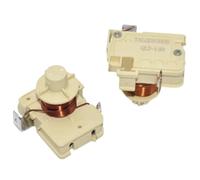 YINZHD Relais de démarrage PTC for réfrigérateur 1 broche/3 broches QL2-4,20/4,50/4,90/6,20 blanc(1pin QL2-4.50 75H)