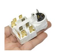 YINZHD Relais de protection contre les surcharges et la surchauffe universel QP3-12A for démarreur compresseur réfrigérateur(White)
