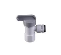 YINZHD Robinet à boisseau sphérique d'angle de réservoir, tube 1/4'' for système de filtration par osmose inverse RO, purificateur 4XFB