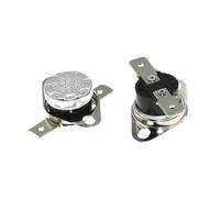 YINZHD Thermostat à interrupteur de température normalement fermé/ouvert KSD301 KSD302 40-300 degrés en céramique 10 A 16 A 250 V 45 °C 75 °C 85 °C 90 °C 135 °C 220 °C 300 °C(KSD301-10A-NC,140C)