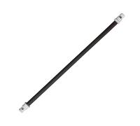 YINZHD Tube chauffant en céramique 110/220 V, élément chauffant infrarouge lointain for sauna, corps noir, tube chauffant infrarouge en céramique for sauna, tête de 3 cm(DN65)