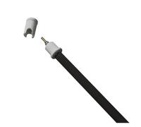 YINZHD Tube chauffant infrarouge en céramique for sauna, tête de 3 cm, 110/220 V, élément chauffant infrarouge lointain for sauna, corps noir(4pcs)