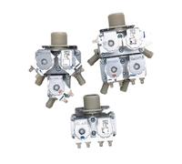 YINZHD Valve d'entrée de Machine à laver, électrovannes DC12V for pièces de rechange de Machine à laver à tambour(4 water outlets)