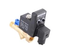 YINZHD Vanne de vidange électronique temporisée automatique G1/2 DN15 for la gestion des condensats d'air(AC110V)