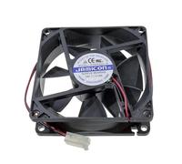 YINZHD Ventilateur carré for serveur JF0825S2H, 24 V CC, 0,15 A, 80 x 80 x 25 mm, 2 broches, JF0825S2H-R, 24 V CC, 0,15 A, 8 cm