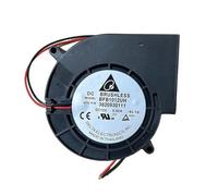 YINZHD Ventilateur de refroidissement à turbine grand volume BFB1012UH 12 V 6 A 9733 9,7 cm, haute puissance, 8300 tr/min, 300 pi3/min, 3620930111