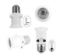 YinzPlus 2 pièces par paquet 5 ans de garantie Adaptateur de douille de lampe Prise E27 Conversion en prise de courant et prise E27