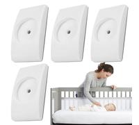 Yiohejy Baby Gate Wall Cup | Pare-chocs muraux montés 4 x - Protection de sécurité antidérapante pour, kit de butée de porte pour la maison