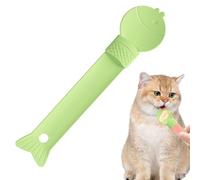 Yiohejy Cuillère À Presser Pour Nourriture En Bande Pour Chat - Ustensile Pour Nourriture Humide Pâte À Lécher | Distributeur de Friandises à Presser en Cuillère pour Chat - Pour Voyage Sortie Refuge