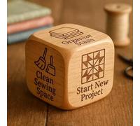 Yiohejy Dés de décision de matelassage, outil de sélection pour couettes, portable pour les amateurs de , pour les voyages, les travaux manuels à la maison ou pour assister à des ateliers de