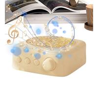 Yiohejy Enceinte Portable | Forme Fromage sans Fil | Enceinte Extérieure | Amplificateur pour Intérieur Extérieur Maison Plage Camping Jardin et Soirée