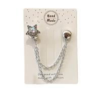 Yiohejy Épingles à Vêtements Magnétiques | Accessoires de Sans Aiguille | Bouton Aimanté pour Jean Taille Lâche - Pour manches, foulards, chemises, blouses, robes, femmes, amie, mère